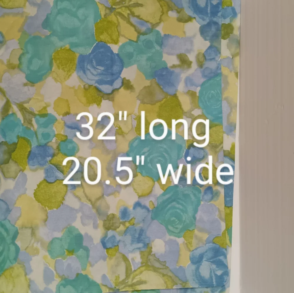 Vintage Cannon Royal Family 60s Bright Floral Percale Standard Pillow Case